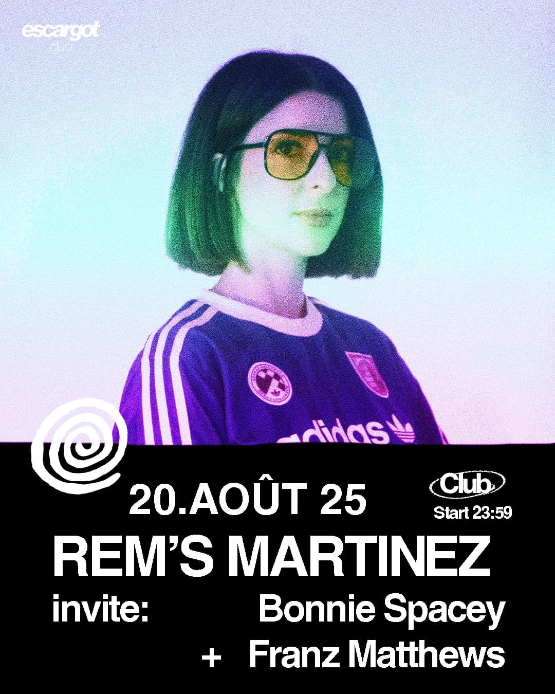 rem's martinez invite bonnie spacey et  franz matthews 🌀