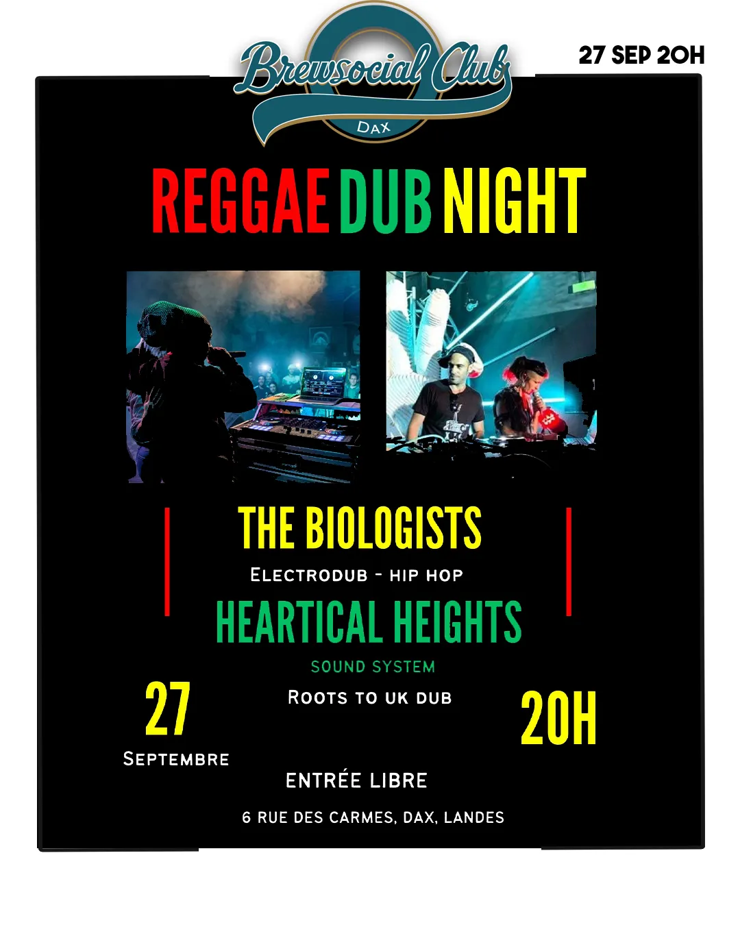 reggae dub night