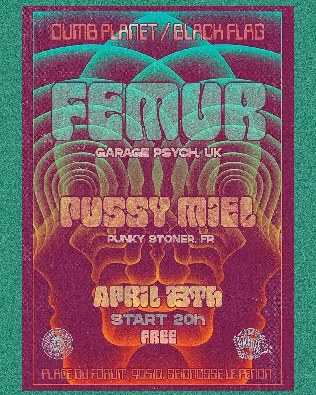 DUMB PLANET - FEMUR & PUSSY MIEL