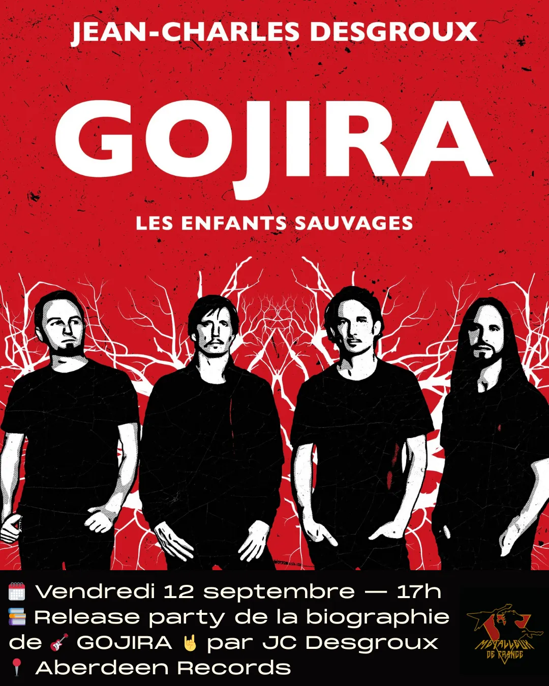 release party biographie gojira