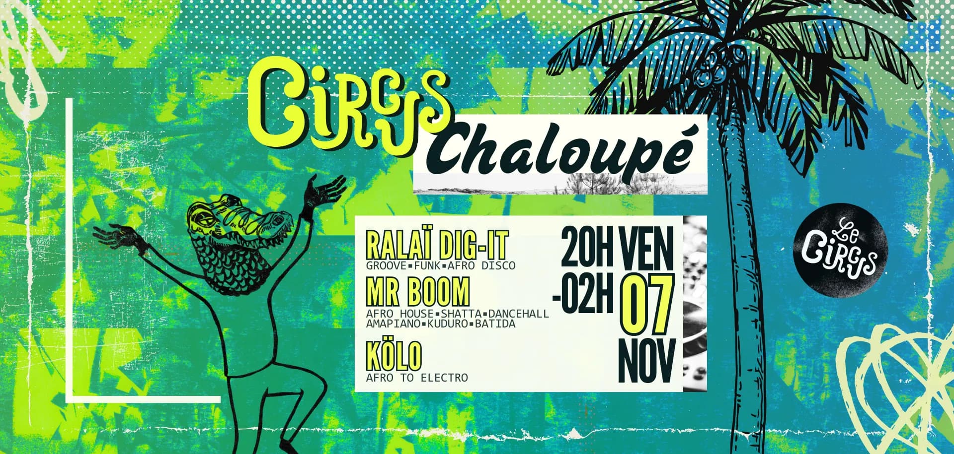 FESTIVAL INTEXT #13 : Circus Chaloupé : Mr Boom + Ralaï Dig-it + KÖLO