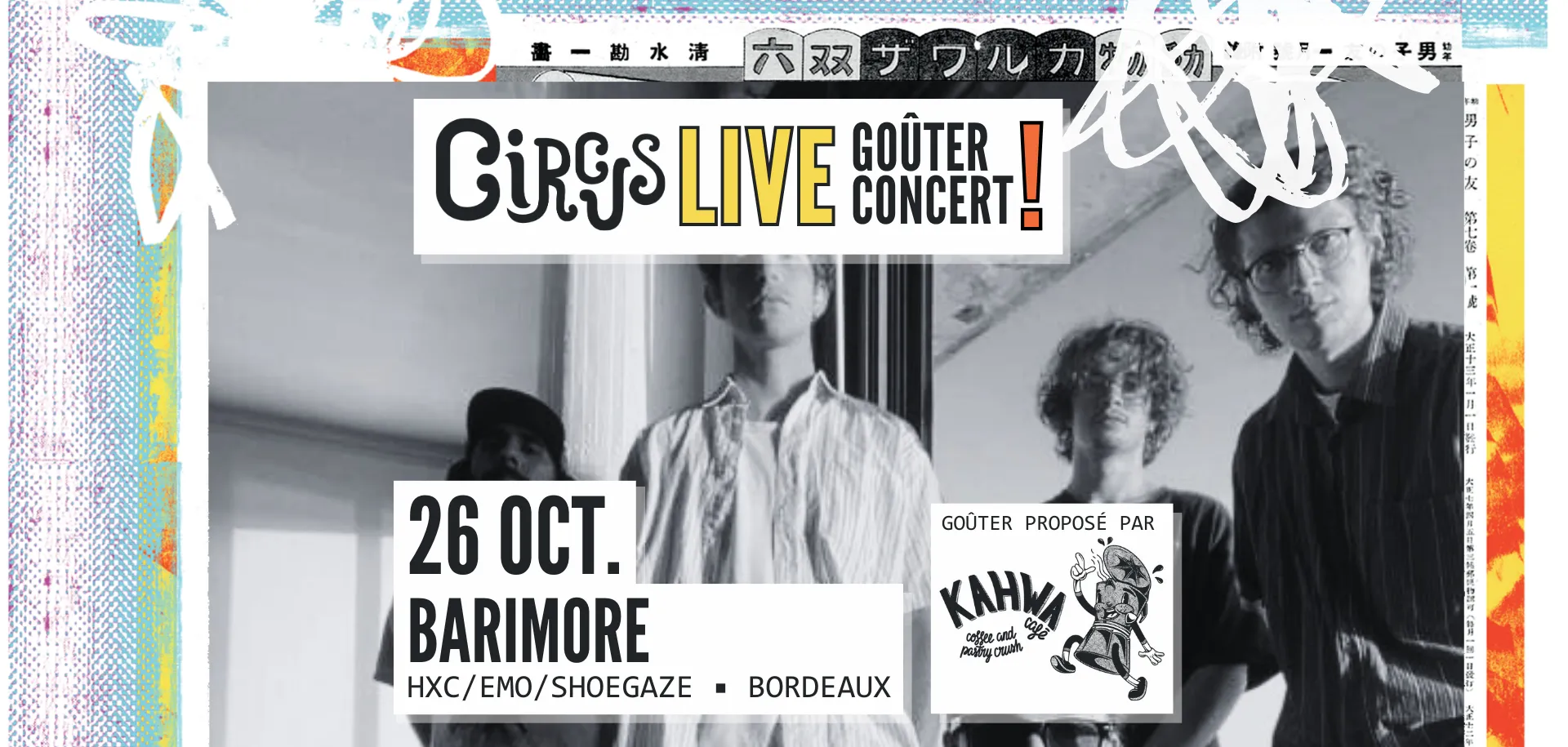 Circus Live x Goûter Concert : Barimore