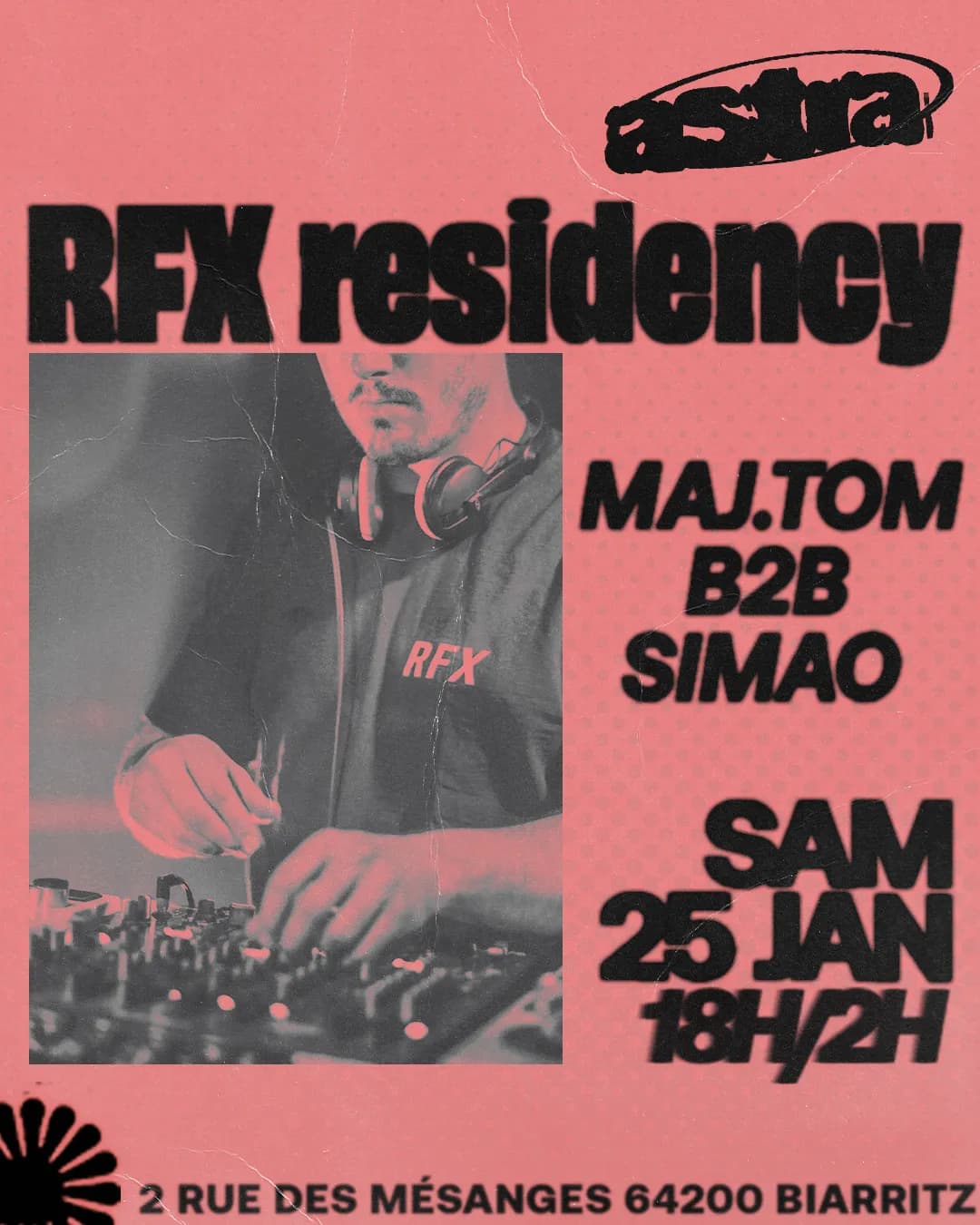 RFX RESIDENCY : MAJ.TOM B2B SIMAO