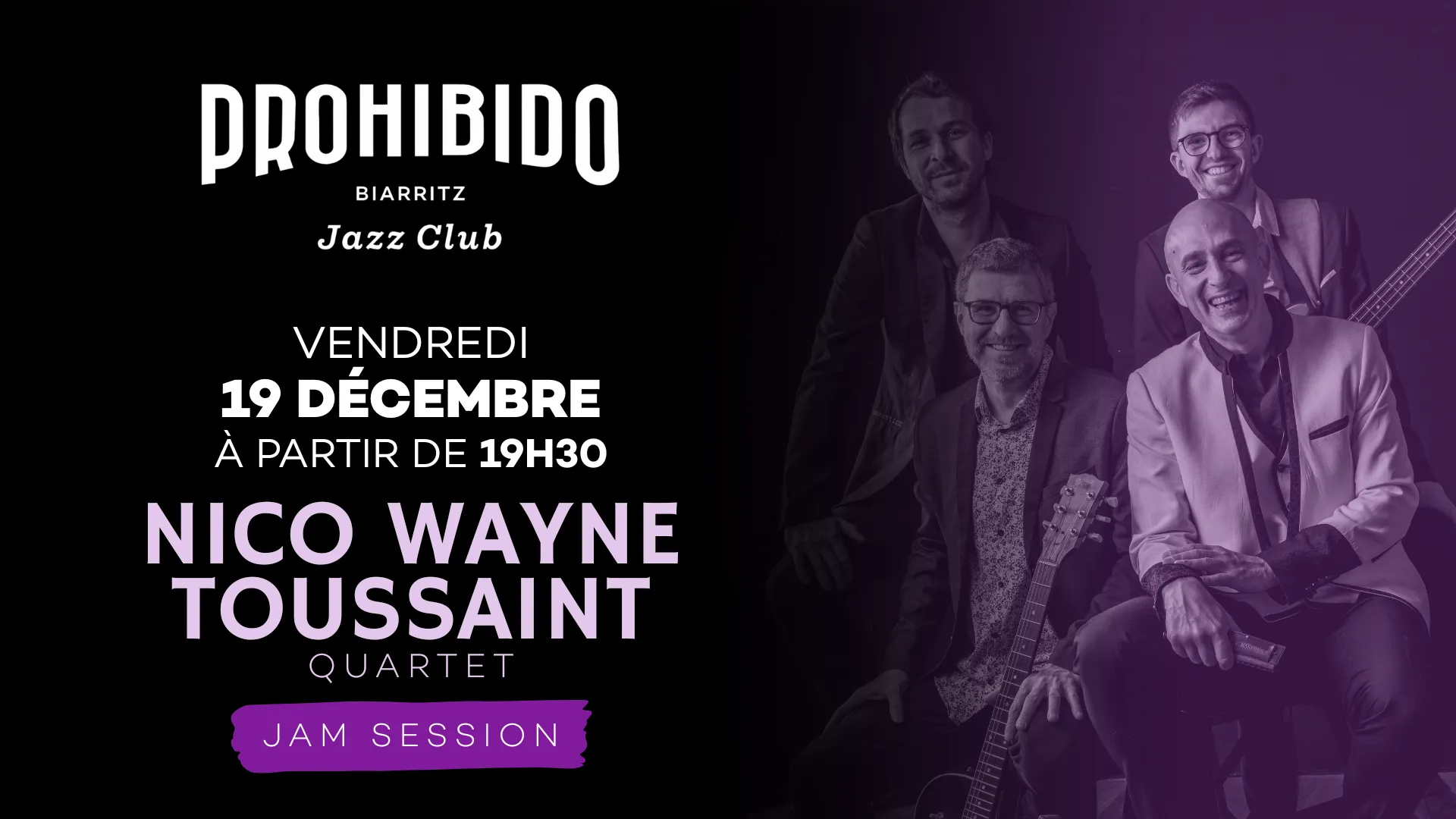 Jam session avec Nico wayne toussaint !