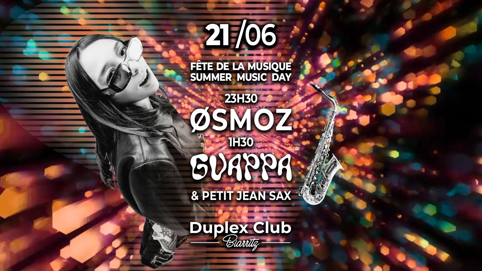 We Love Live : B2B  GUAPPA & ØSMOZ + PETIT JEAN SAX