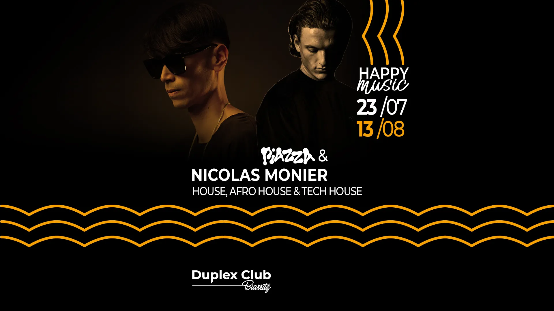 HAPPY MUSIC : NICOLAS MONIER & PIAZZA