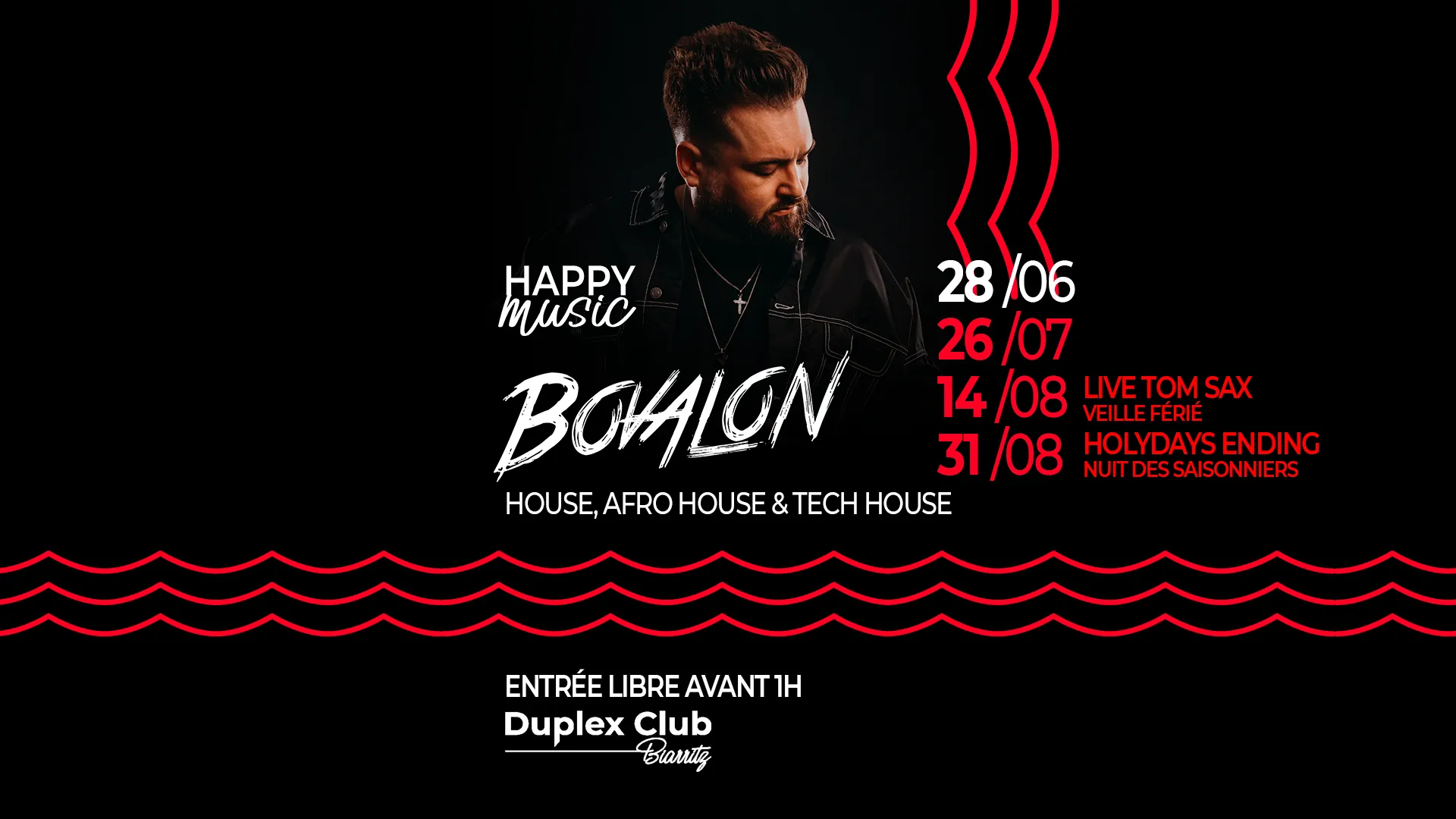 HAPPY MUSIC BY BOVALON