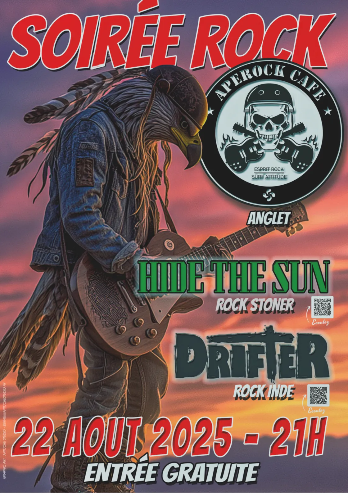 HIDE THE SUN  vs  drifter