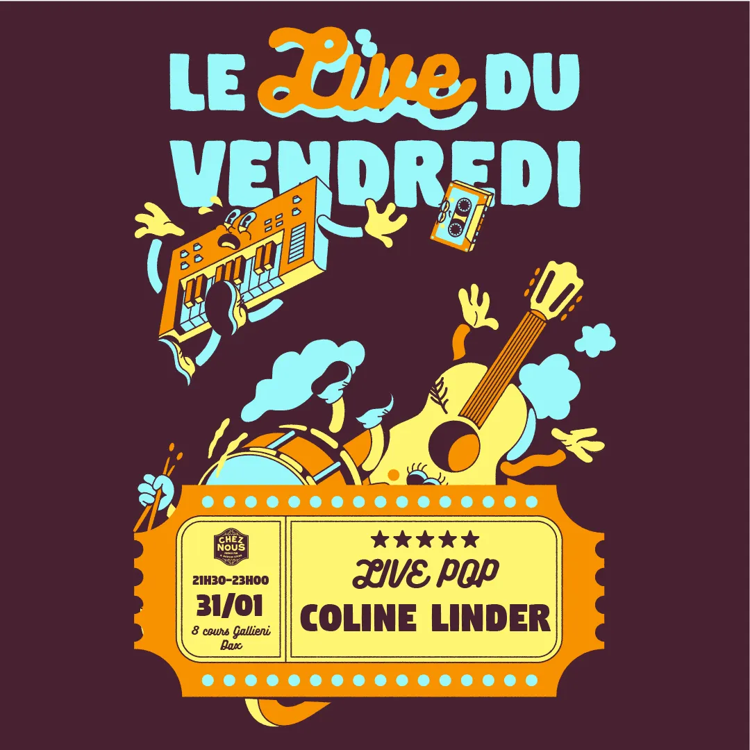 LE LIVE DU VENDREDI - COLINE LINDER