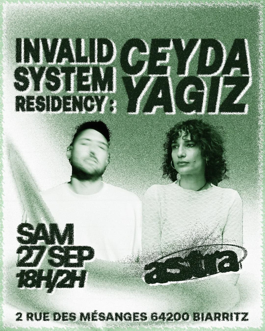 INVALID SYSTEM RESIDENCY : CEYDA YAGIZ x ASTRA