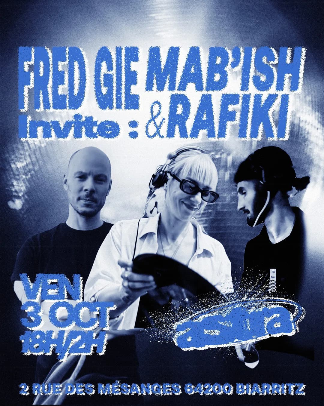 FRED GIE invite MAB’ISH & RAFIKI x ASTRA