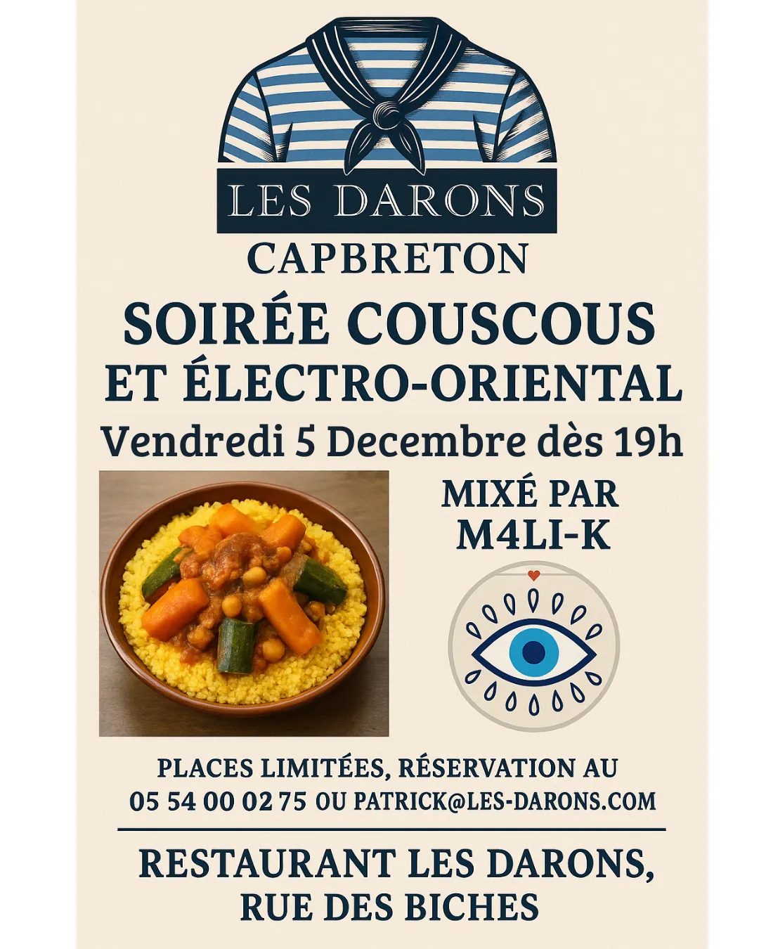 Soirée electro orientale 