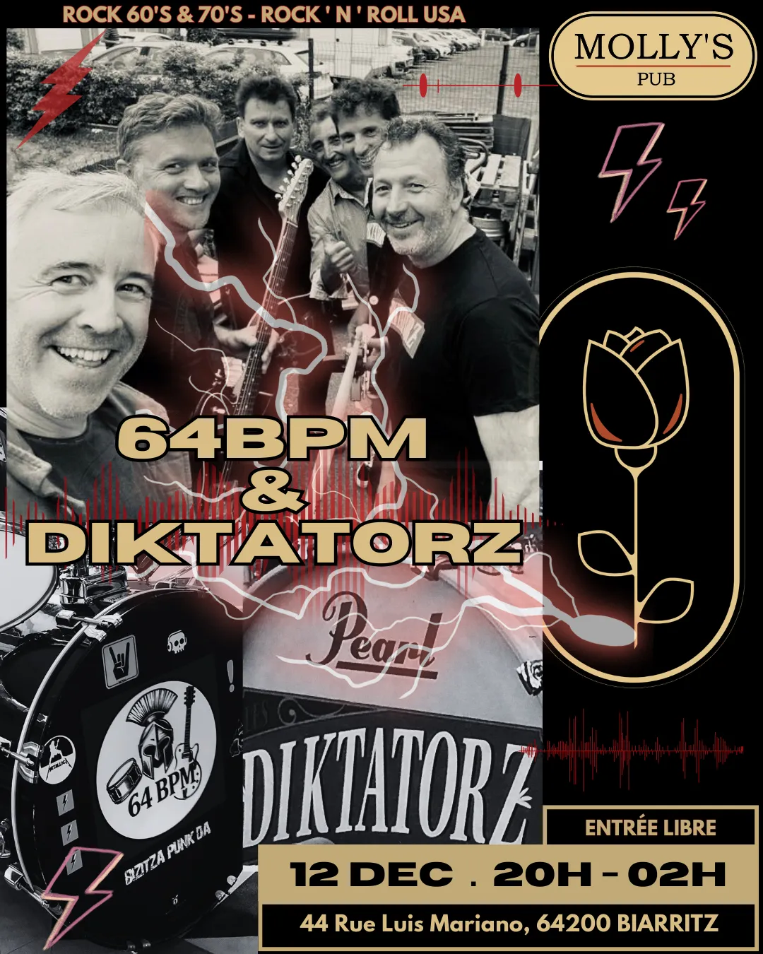 Rock night - Diktatorz + 64bpm