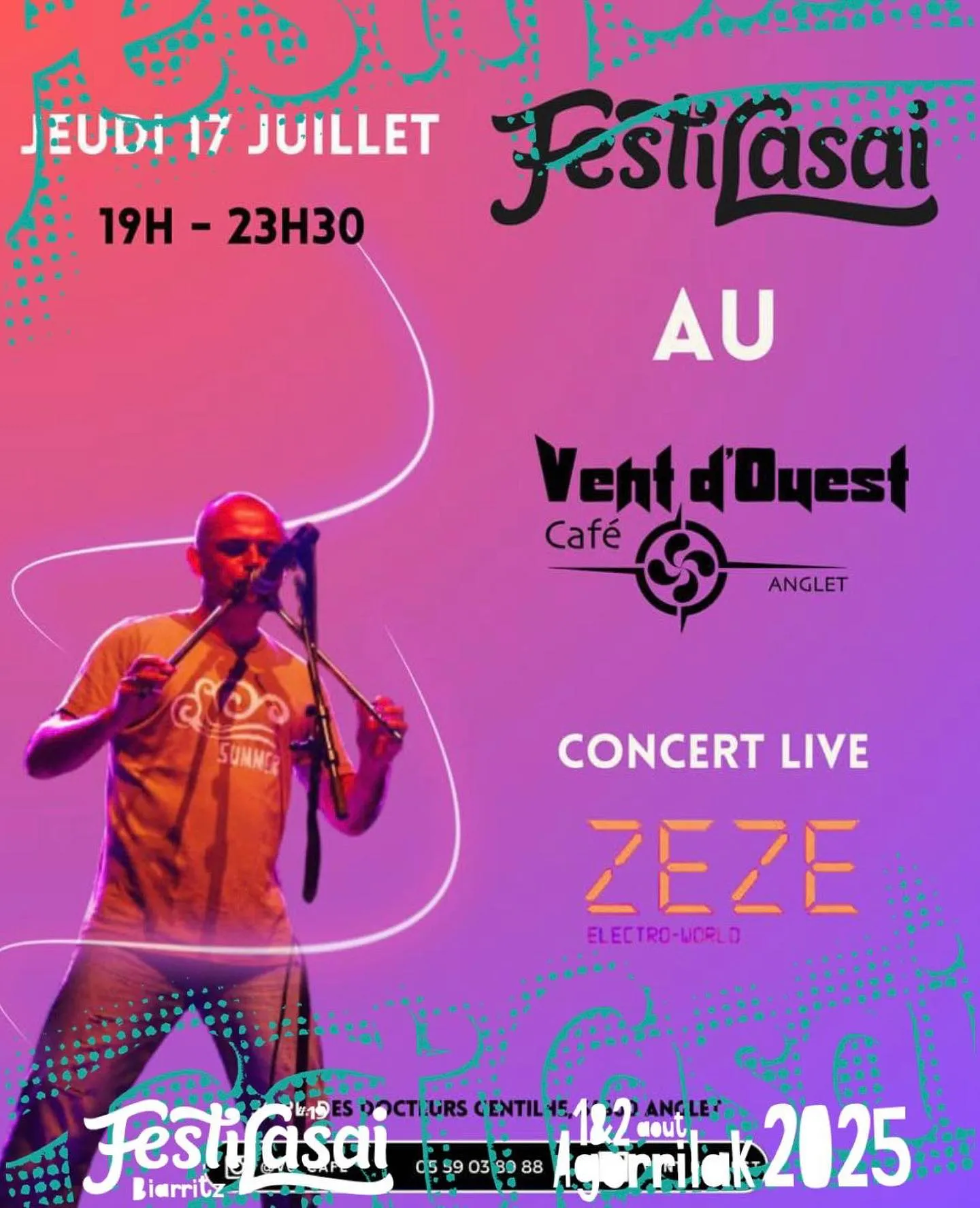 Festilasai au vent d'ouest x ZEZE