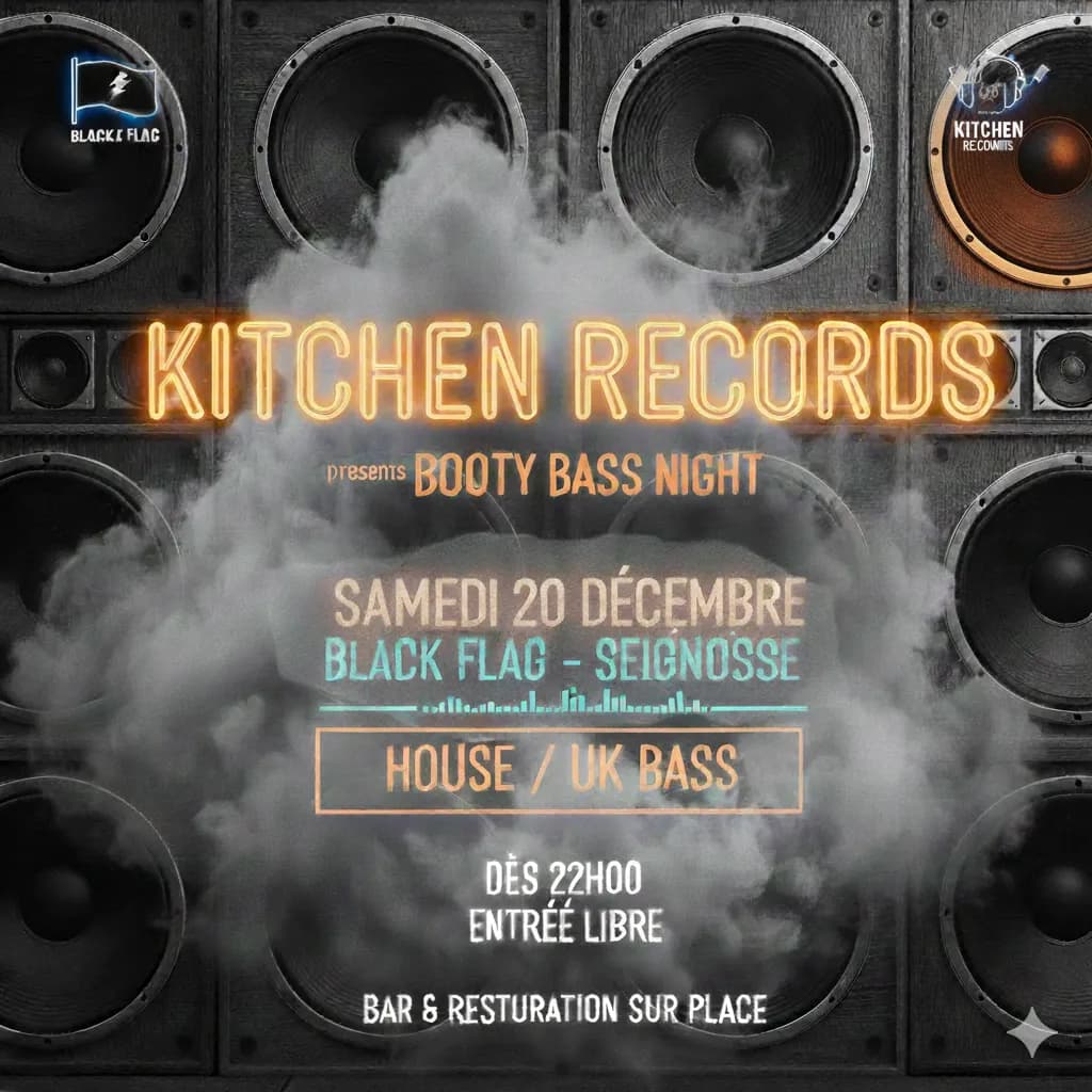 Kitchen records booty bass night