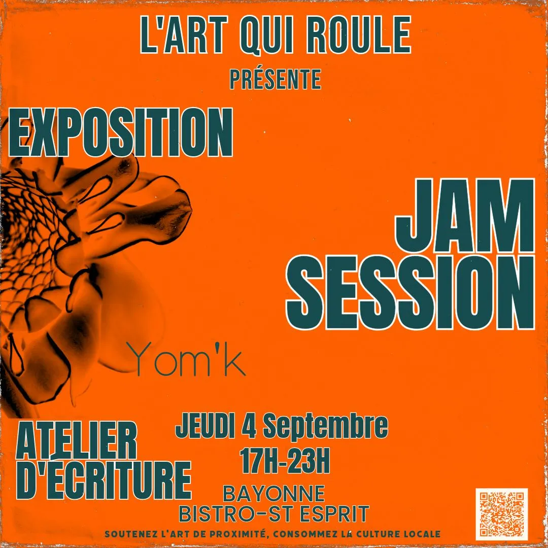 JAMSESSION+EXPO+ATELIER D'ÉCRITURE 