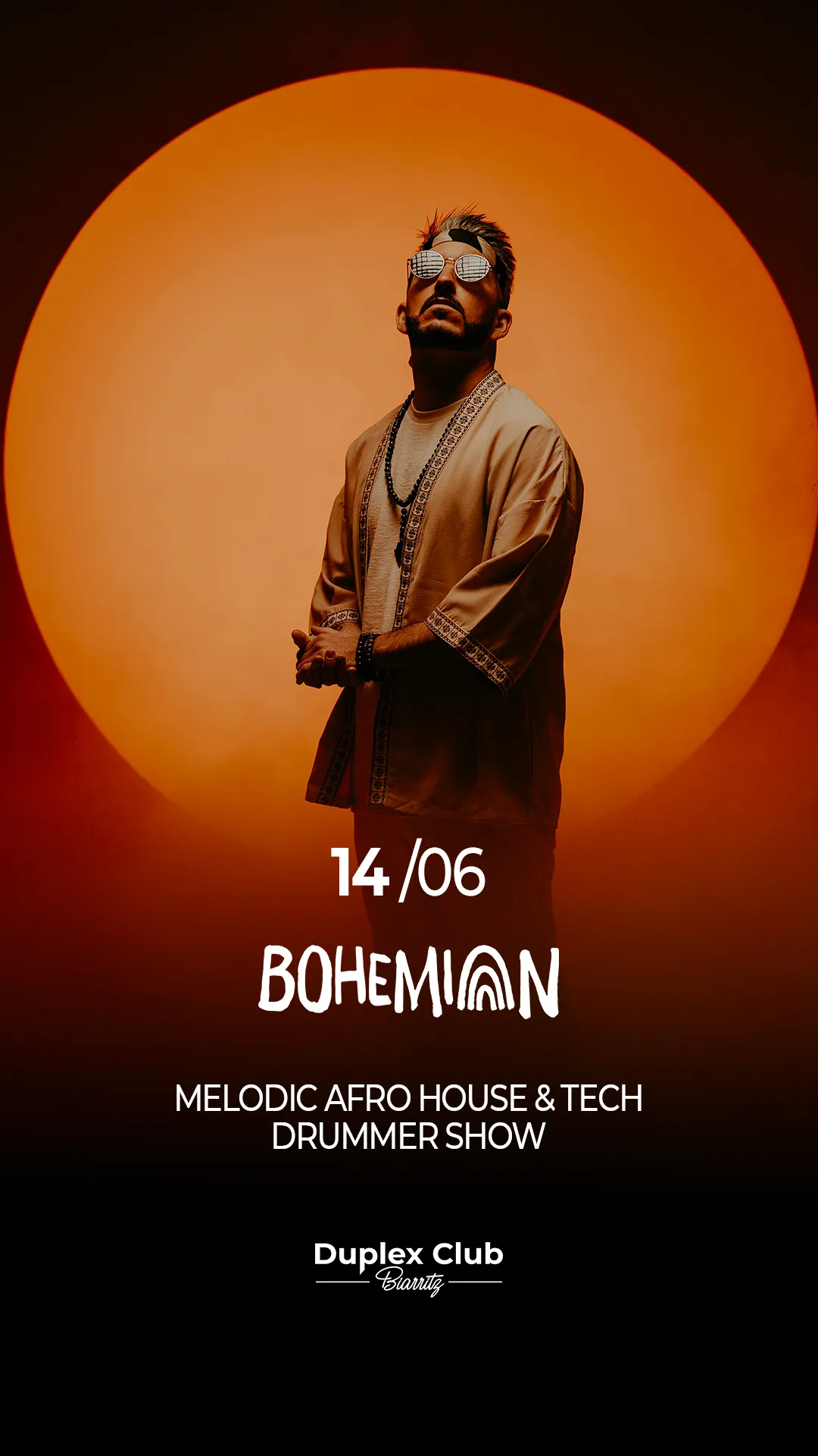 BOHEMIAN : AFRO TECH HOUSE ET DRUM SHOW