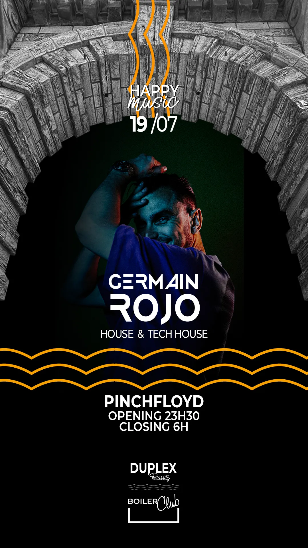 HAPPY MUSIC BY GERMAIN ROJO & PINCHFLOYD 