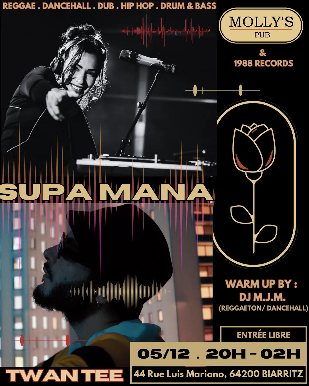Supa mana + twan tee + mjm
