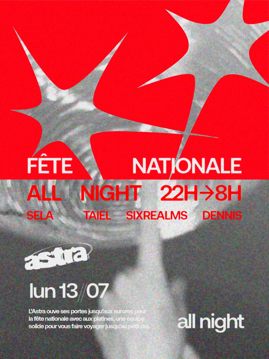 Fête Nationale All Nighter