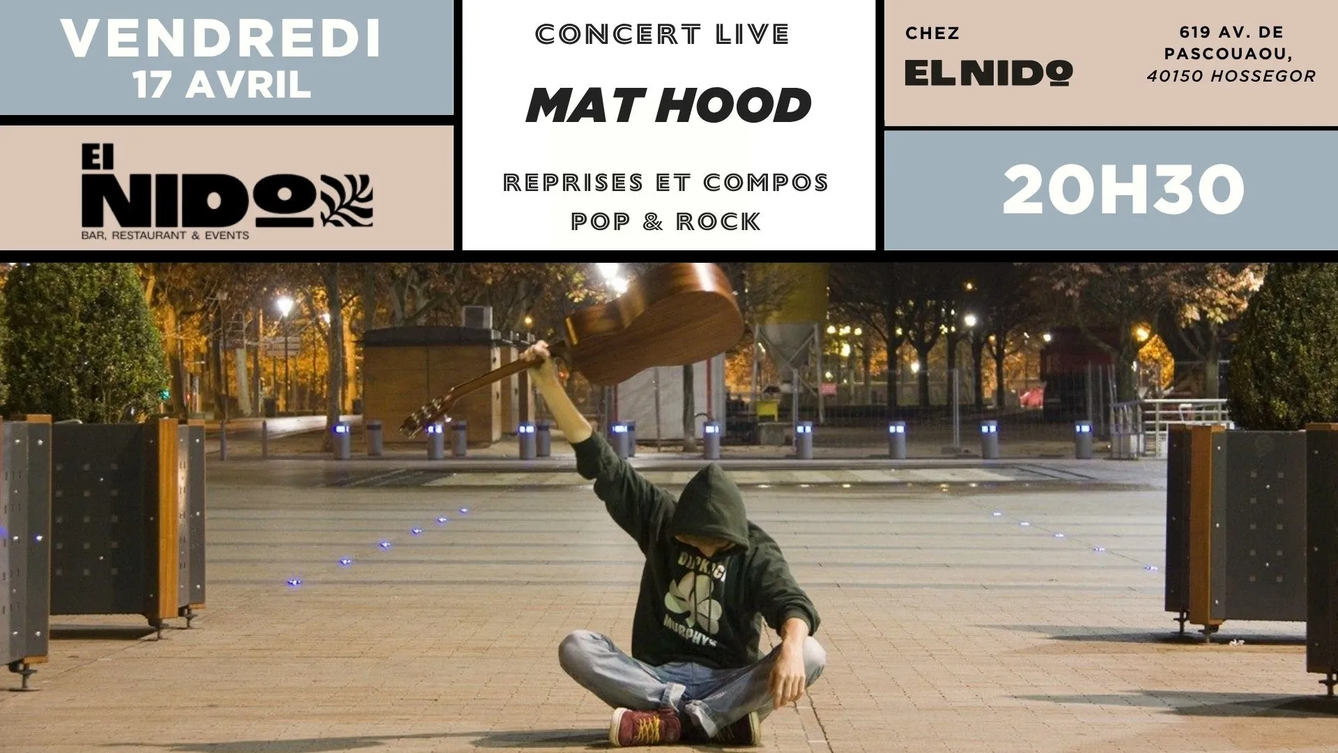 CONCERT MAT HOOD