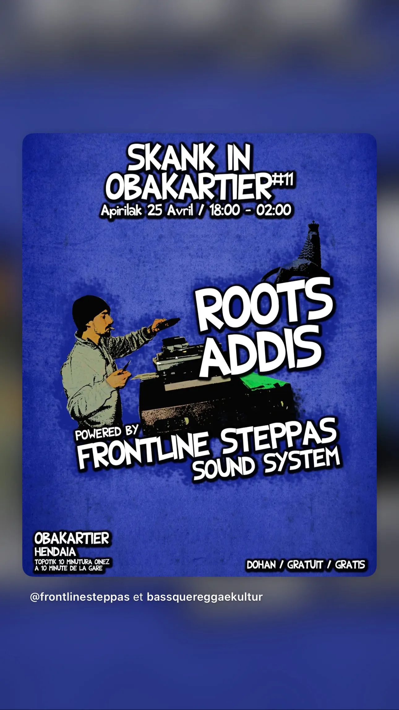 Roots addis sound systeme 