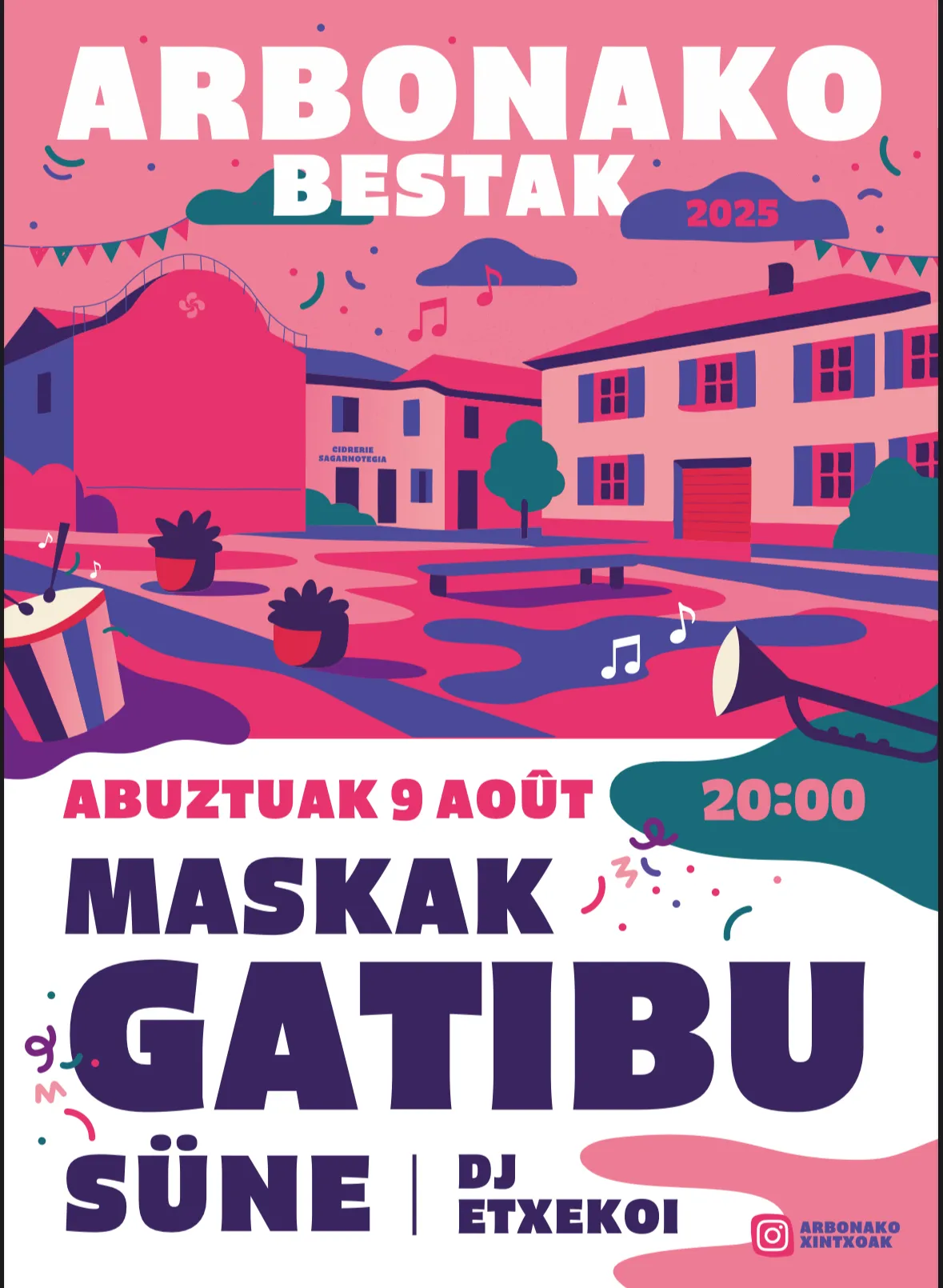 ARBONAKO BESTAK : Gatibu / Maskak / Süne