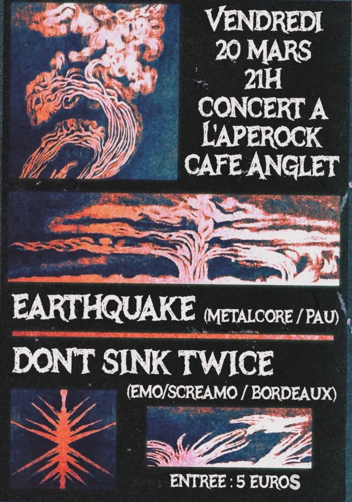 earthquake  +  don’t sink twice