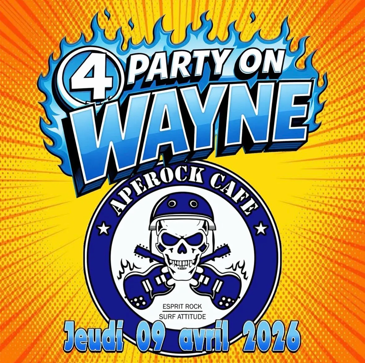 PARTY ON WAYNE (répétition en live)