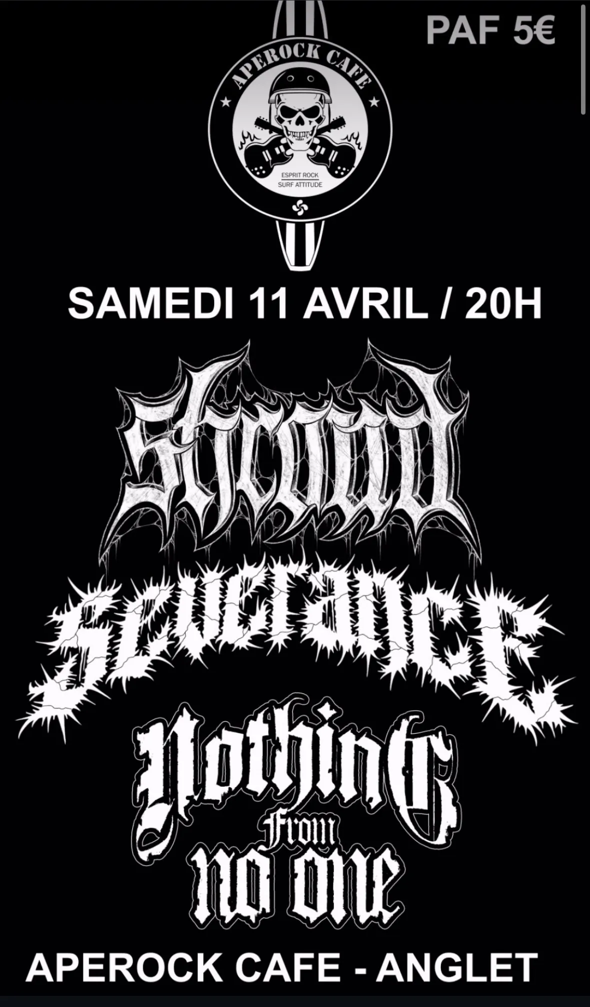 shroud / severance / nothing from no one