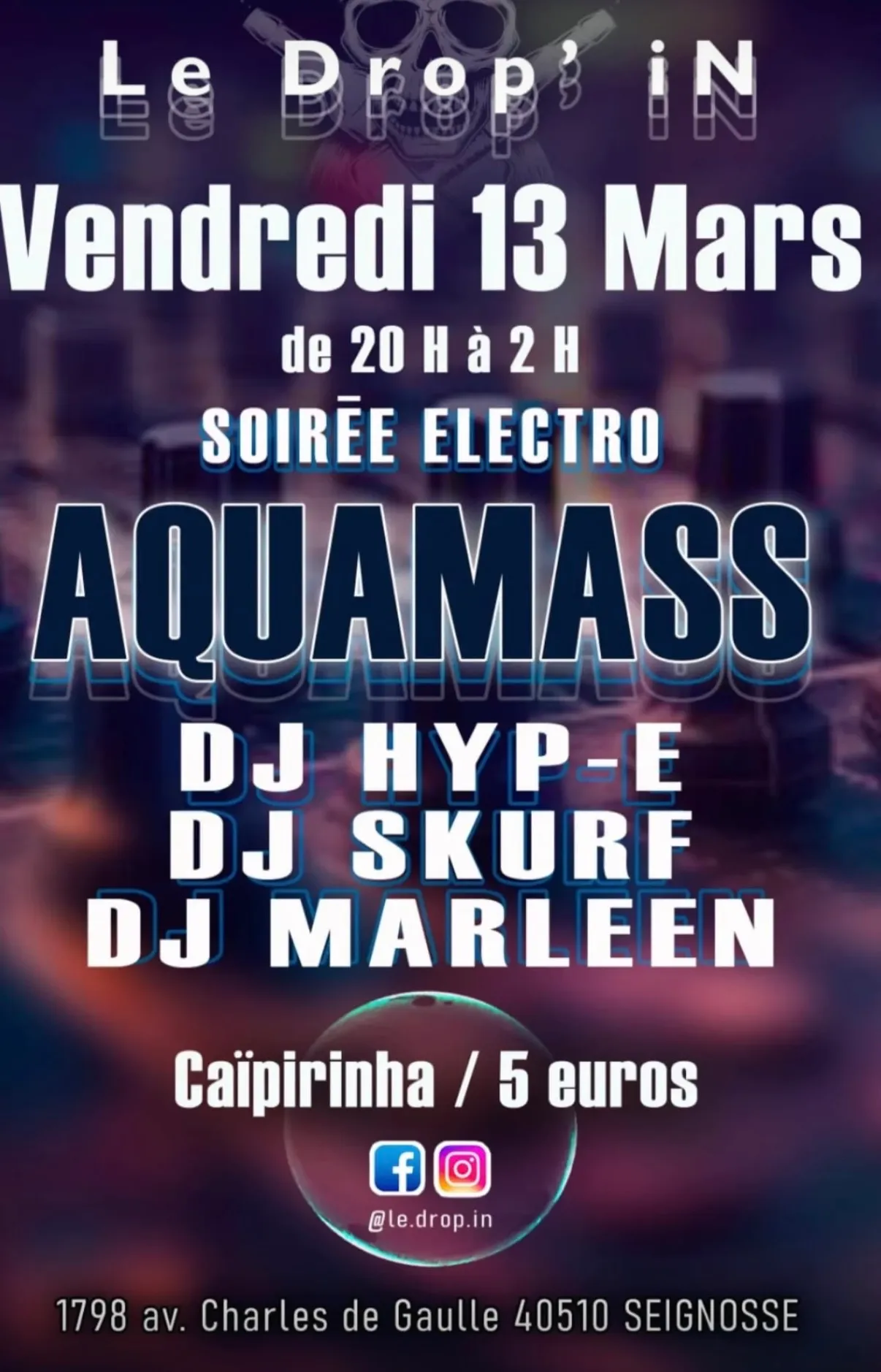 Soirée Electro au Drop In