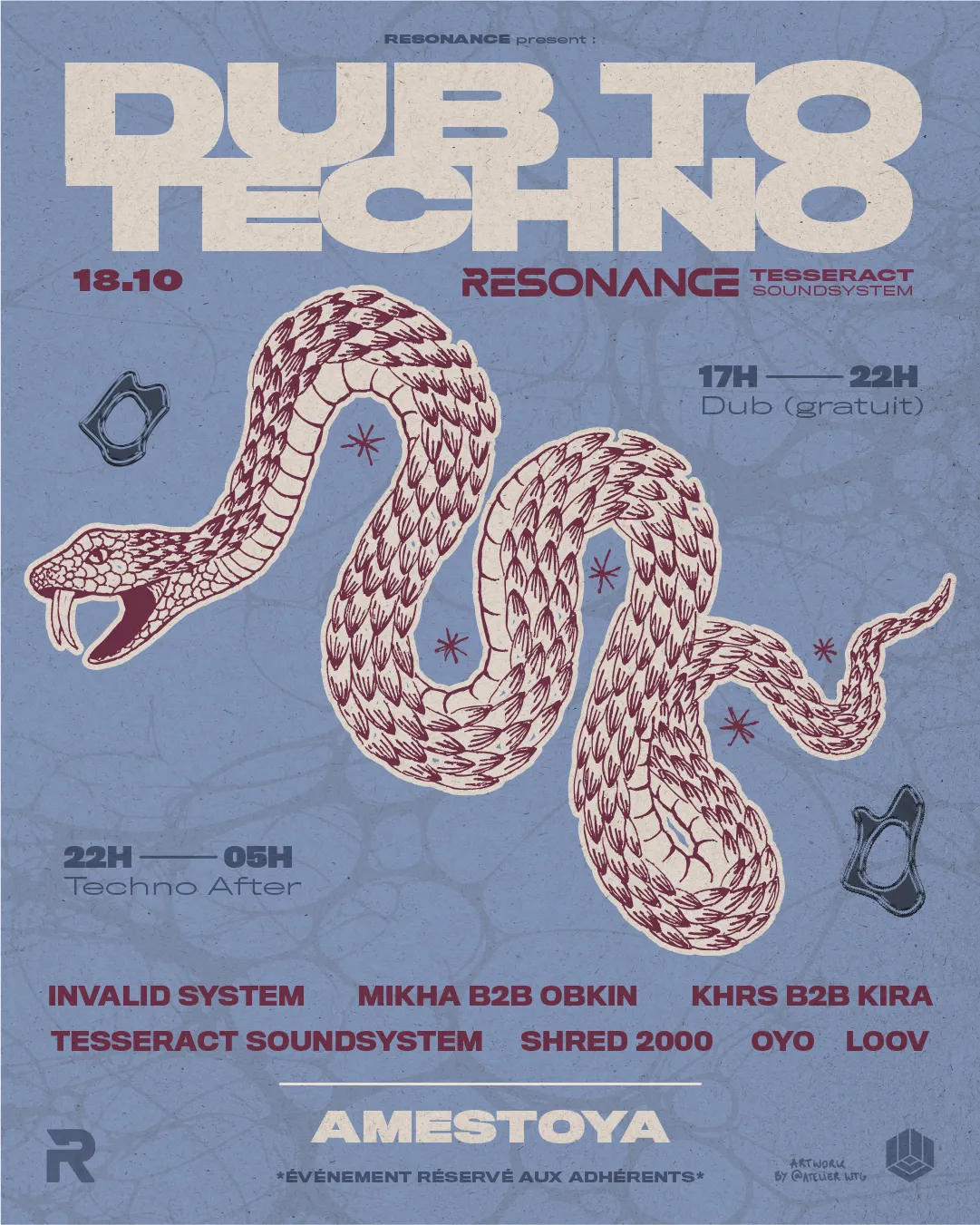 RESONANCE : Dub to techno