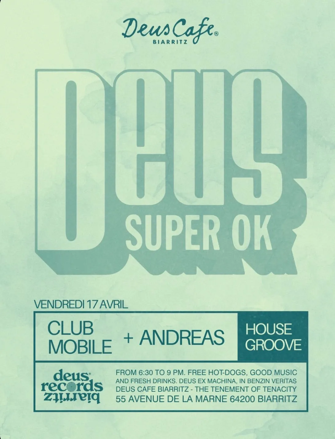 Super ok // club mobile + Andreas 