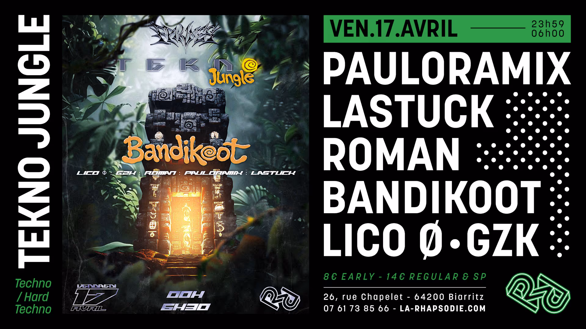 EPIKNES : TEKNO JUNGLE // BANDIKOOT