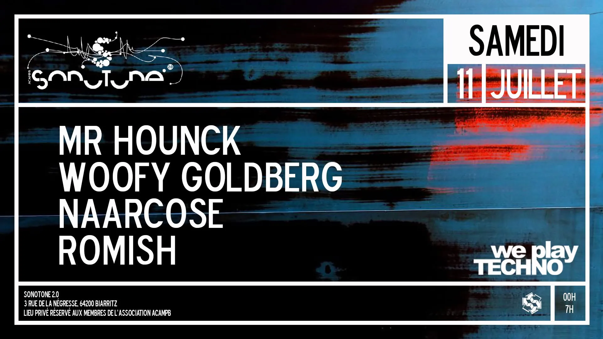 WE PLAY techno - la locale