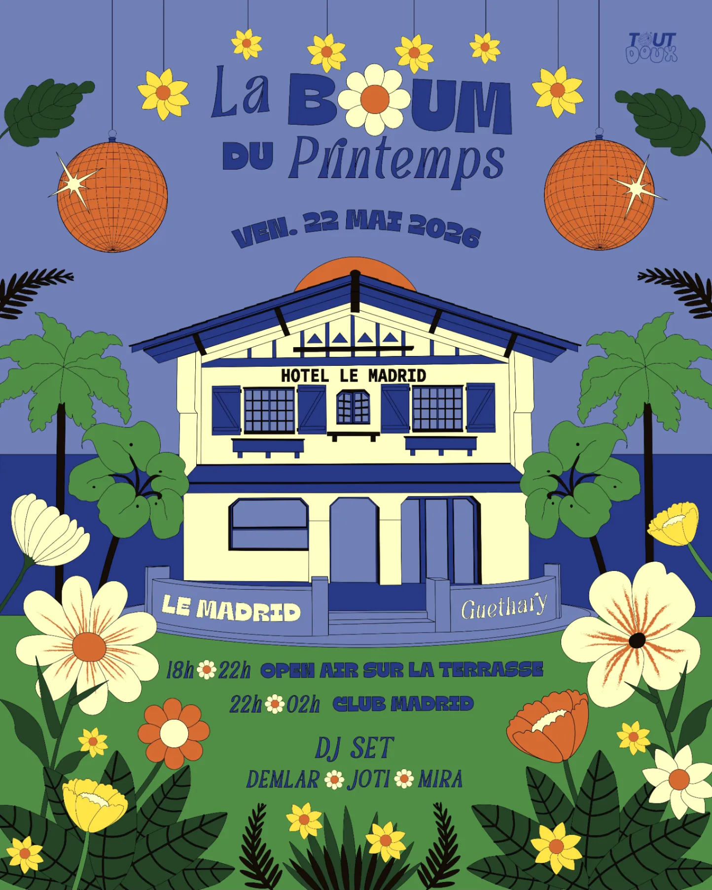 TOUT DOUX EVENT LA BOUM DU PRINTEMPS