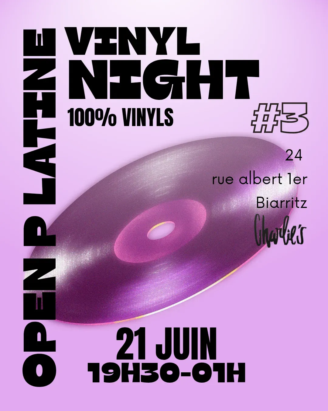 Vinyles night* fêtes de la musique*