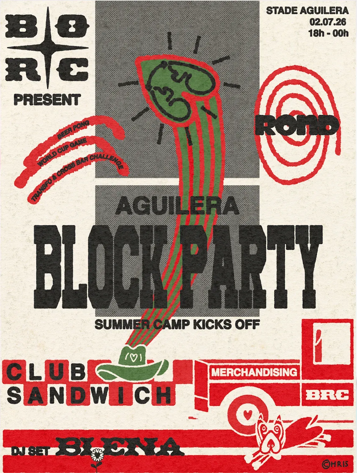 AGUILERA BLOCK PARTY