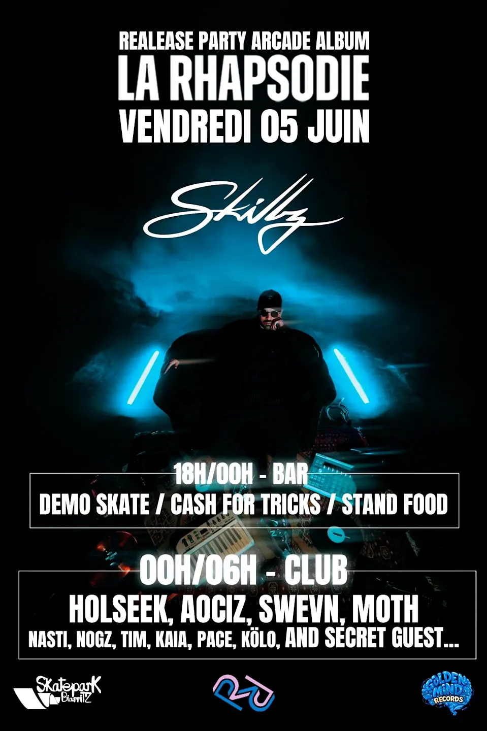 SKILLZ : ARCADE RELEASE PARTY