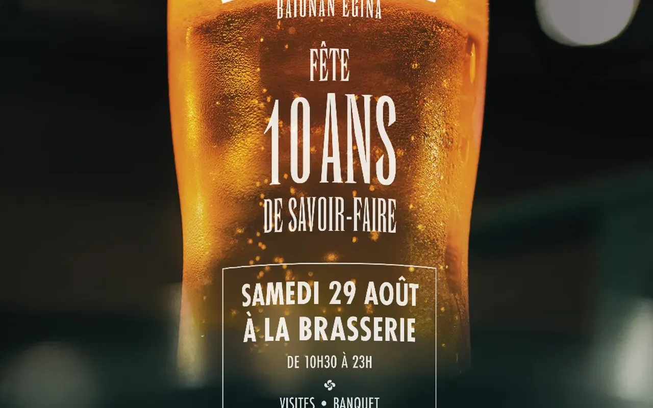 LA brasserie Belharra Fête ses 10 ANS