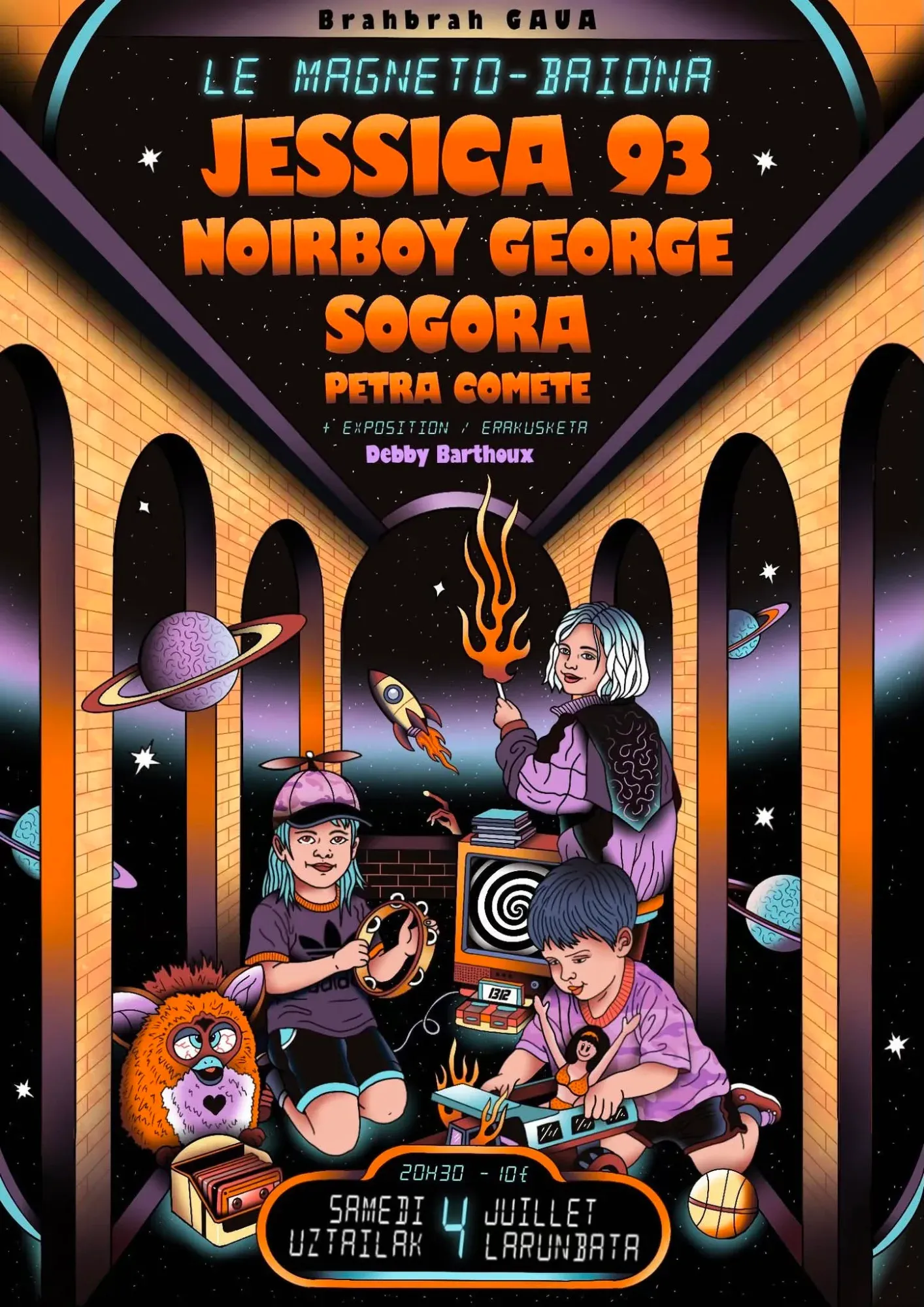 Noir Boy George  + JESSICA93 + SOGORA + PETRA COMETE