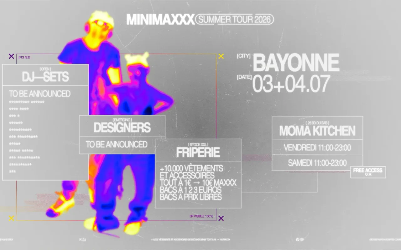 MINIMAXXX : FRIPERIE + DJ-SETS + DESIGNERS