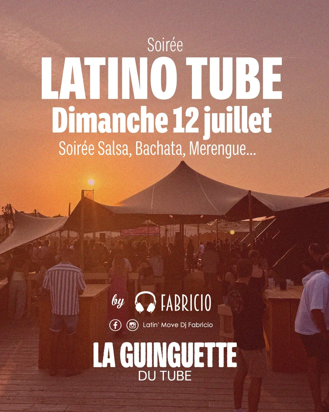 SOIREE LATINO TUBE (DJ Fabricio - Latin'move)