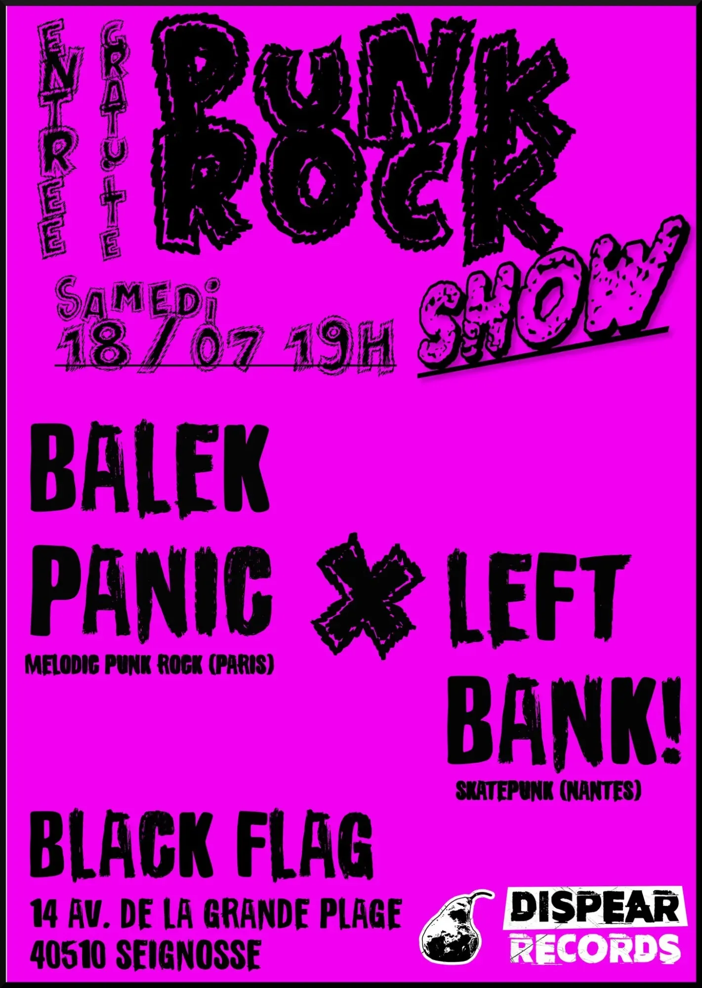left bank & balek panic