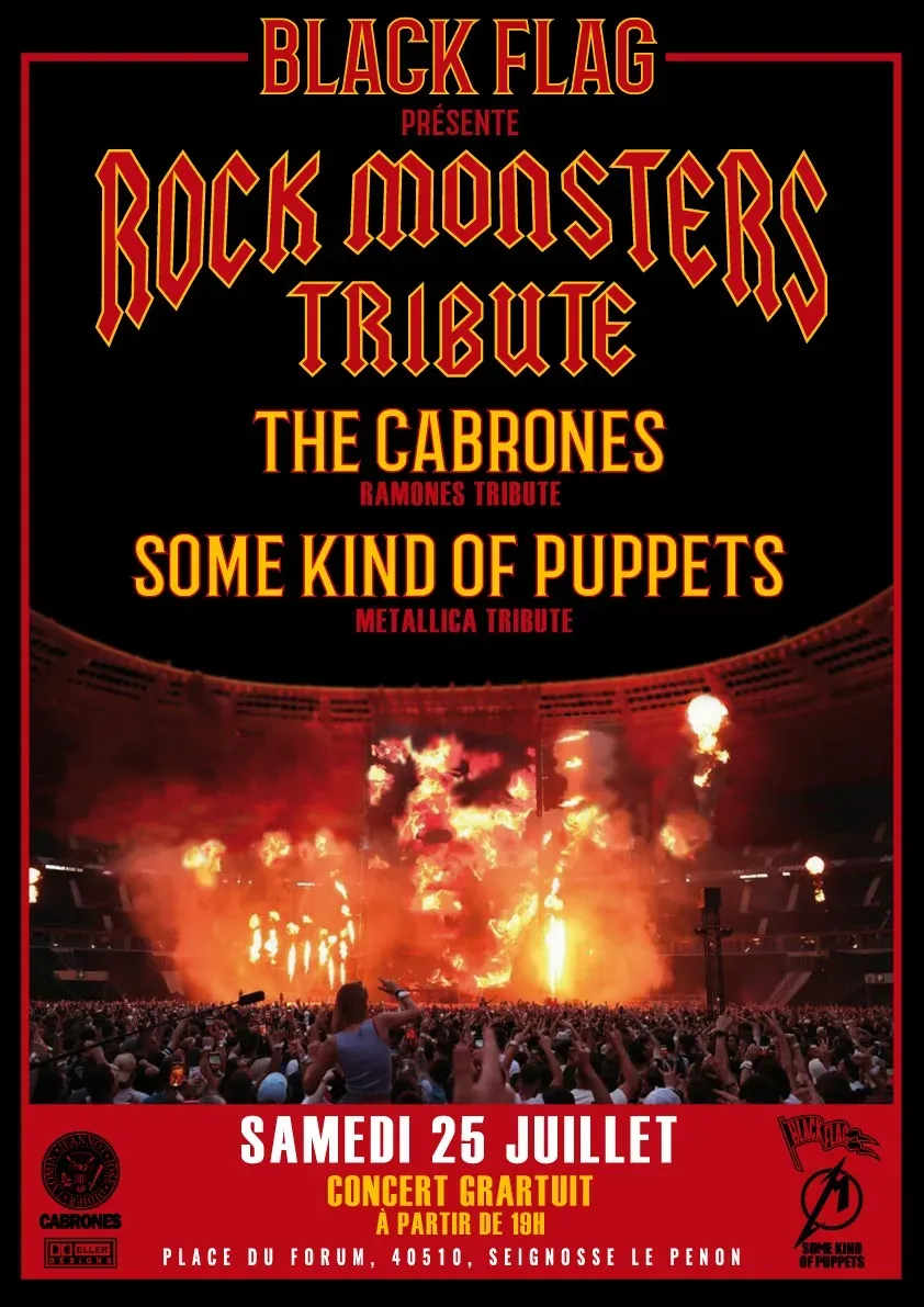Some kind of puppets (tribute metallica) & the cabrones (ramones tribute)