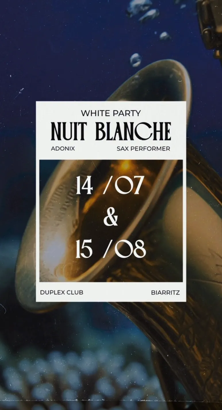 WHITE PARTY & SAX 