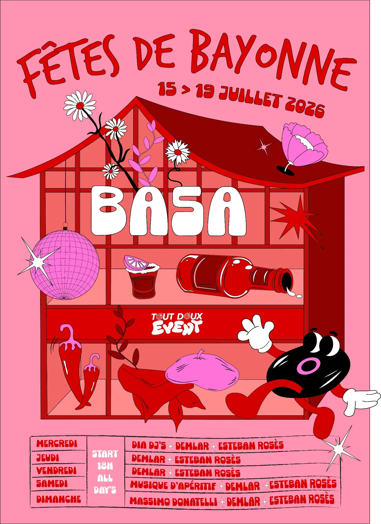 TOUT DOUX EVENT X BASA 