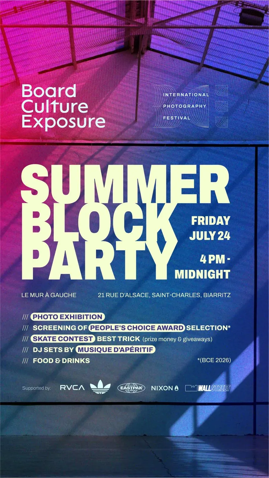 BCE summer BLOCK PARTY