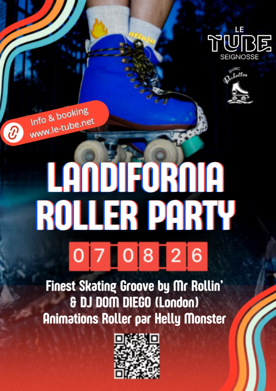 Landifornia roller party