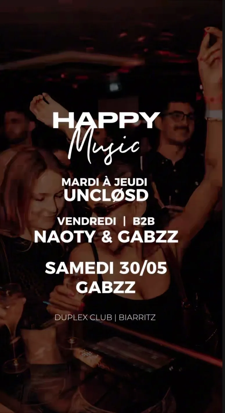 HAPPY MUSIC BY UNCLØSD / HYPE OPEN FORMAT